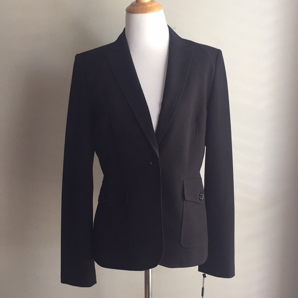 Sold! Calvin Klein 2 Piece Suit Black Size 2 NWT - Picture 2 of 8